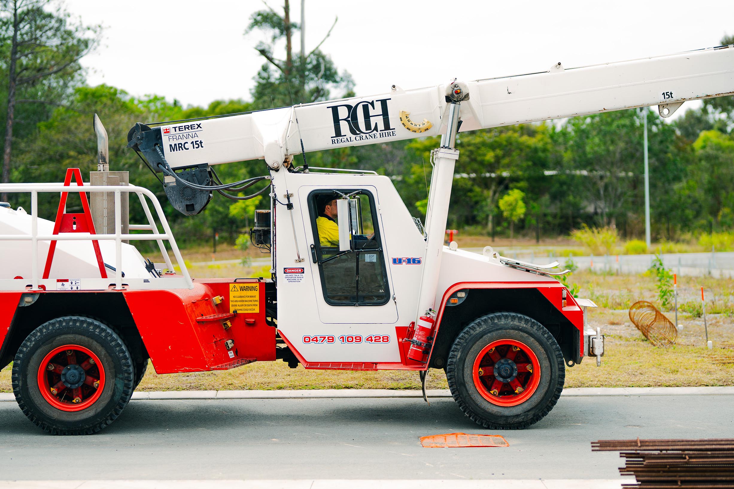 15T Franna Crane